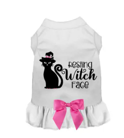 Resting Witch Face Dog Dress - Your Pet Connection