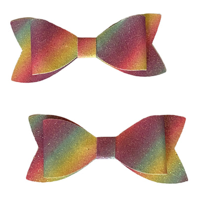 Bark Fifth Avenue Rainbow Bow Tie Pack of 2
