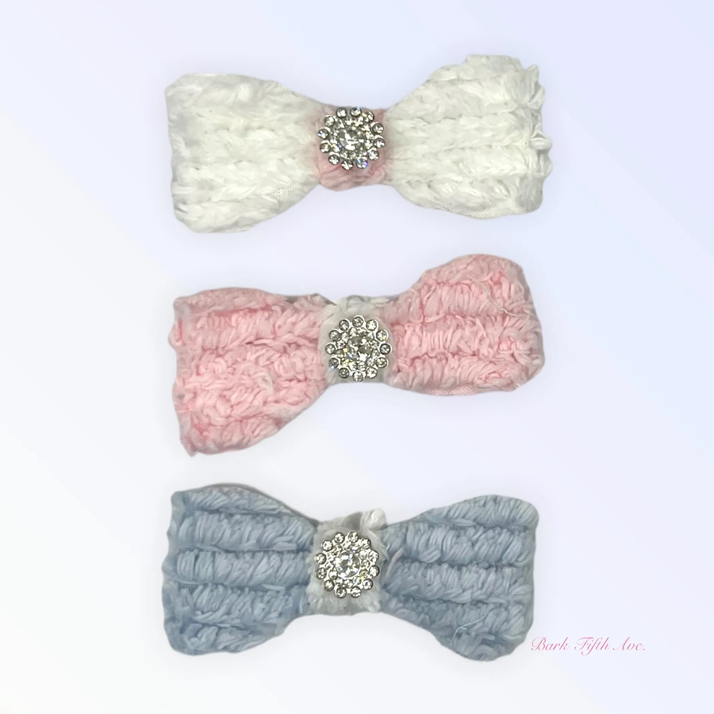 Chenille Hair Bows - Your Pet Connection