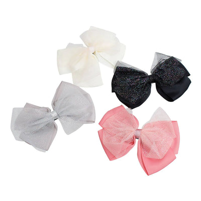 Bark Fifth Avenue Multi-Color Glitter Pet Bows 5.25x4