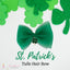 St. Patrick's Tulle Dog Hair Bow - Your Pet Connection