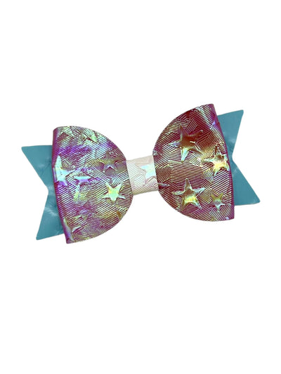 Bark Fifth Avenue Iridescent Patriotic Dog Hair Bows