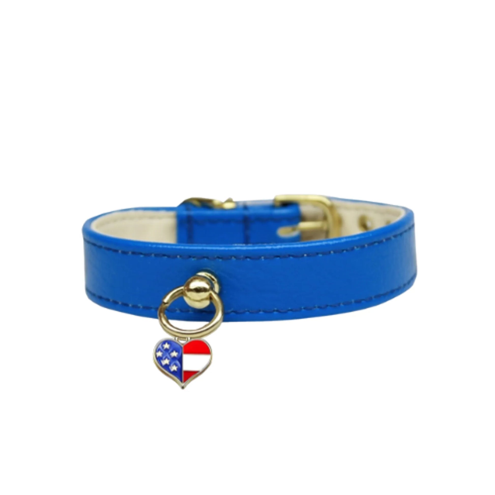 Patriotic Charm Dog Collar - Your Pet Connection