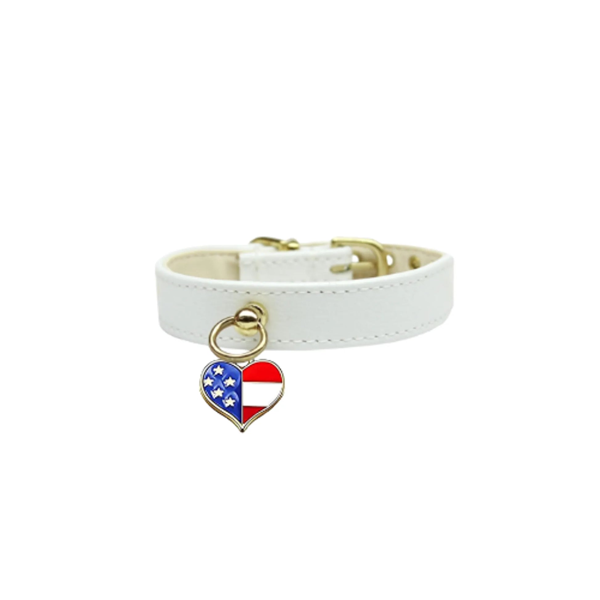 Patriotic Charm Dog Collar - Your Pet Connection