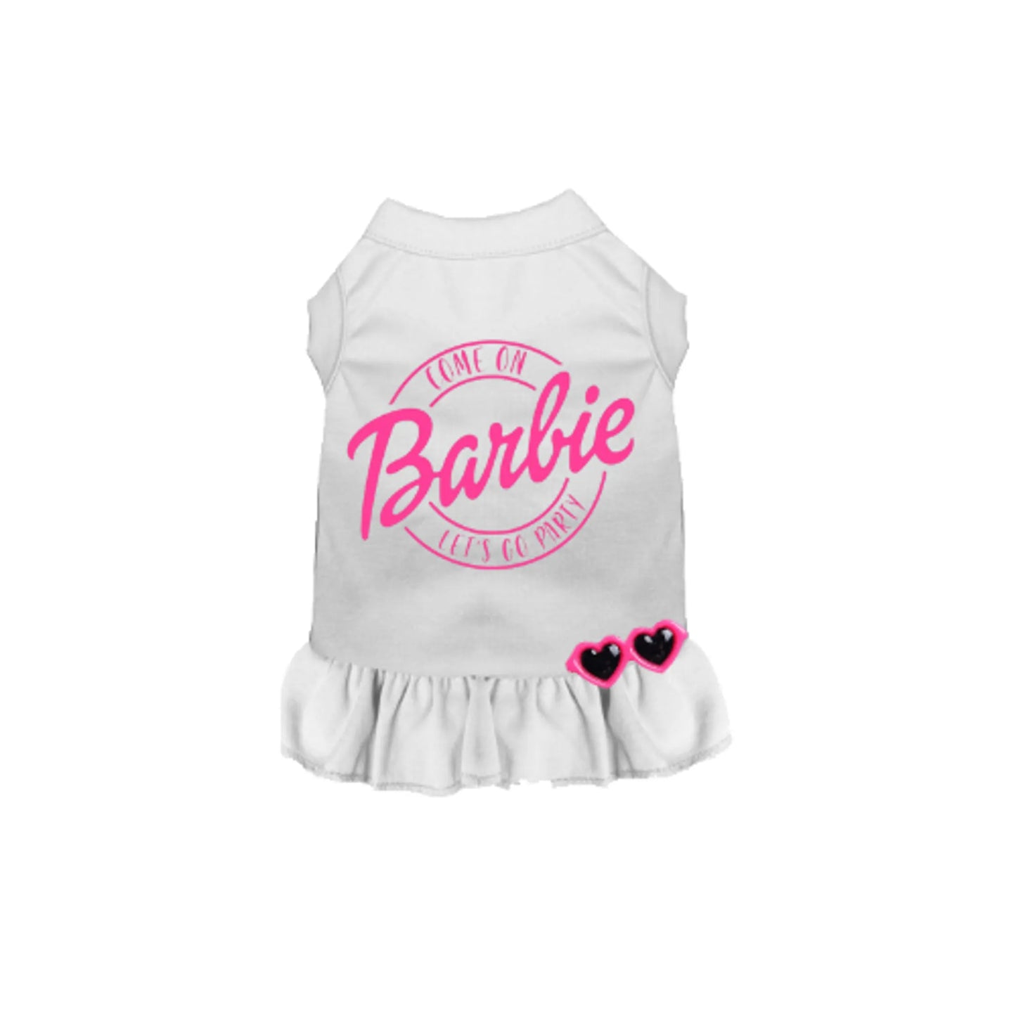 Bark Fifth Avenue Barbie Dog Dress