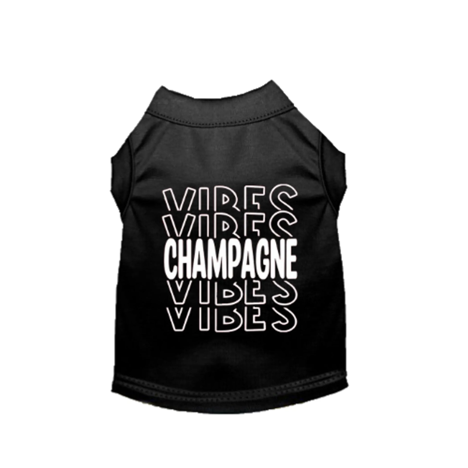 Champagne Vibes Dog Shirt - Your Pet Connection