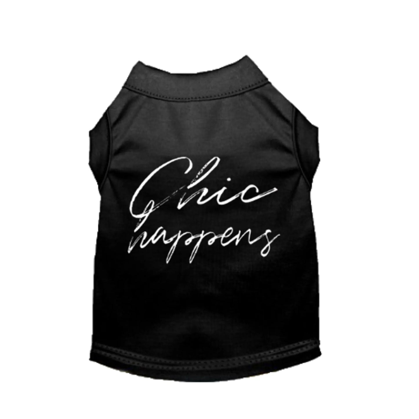 Bark Fifth Avenue Chic Happens Dog Shirt