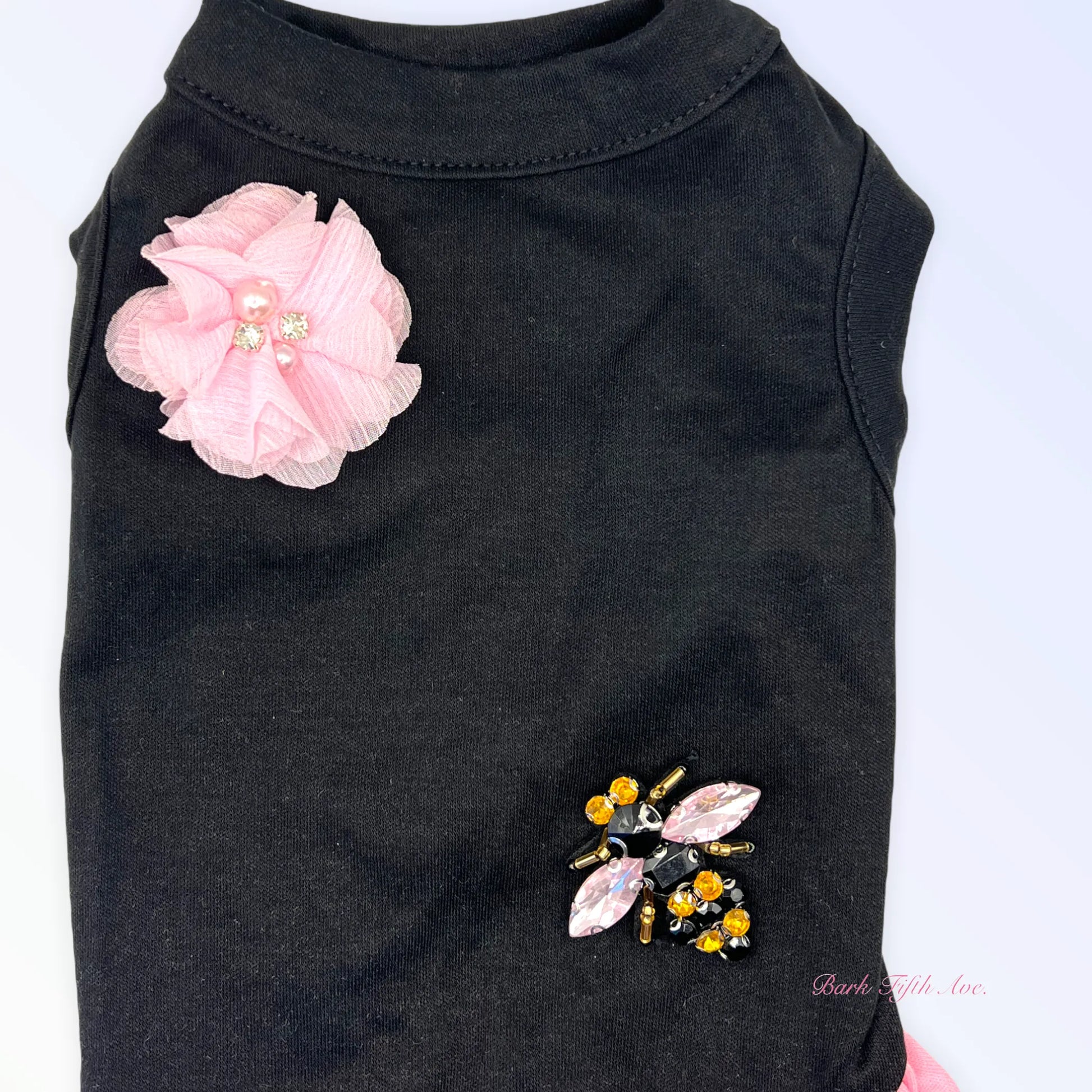 Chiffon Jeweled Bumble Bee Dress - Your Pet Connection