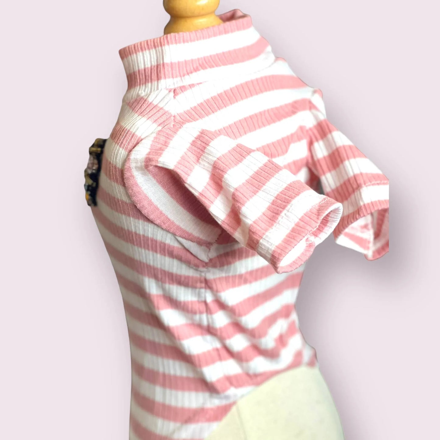 Dazzling Bee Stripe Turtleneck- Dog Sweater - Your Pet Connection