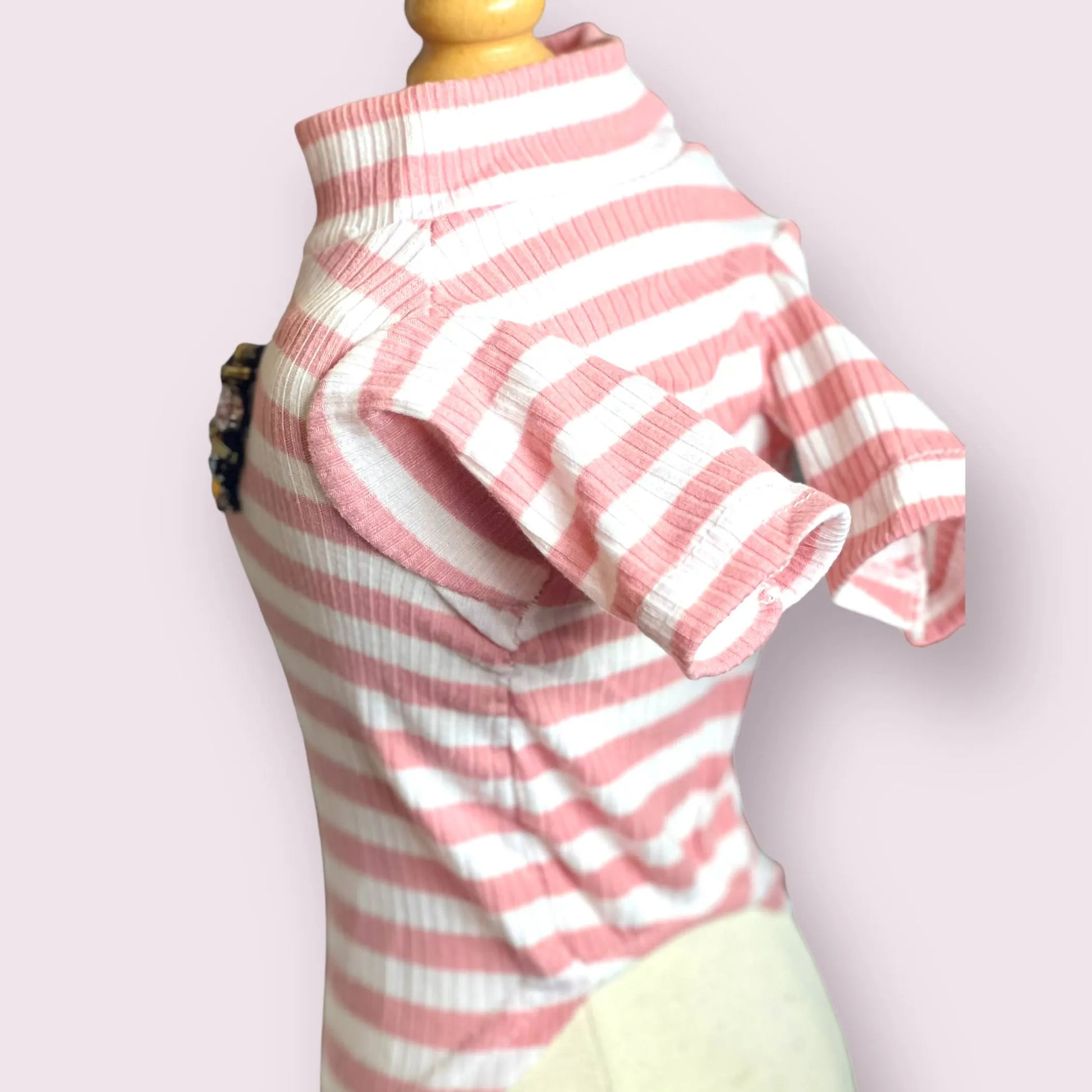 Dazzling Bee Stripe Turtleneck- Dog Sweater - Your Pet Connection