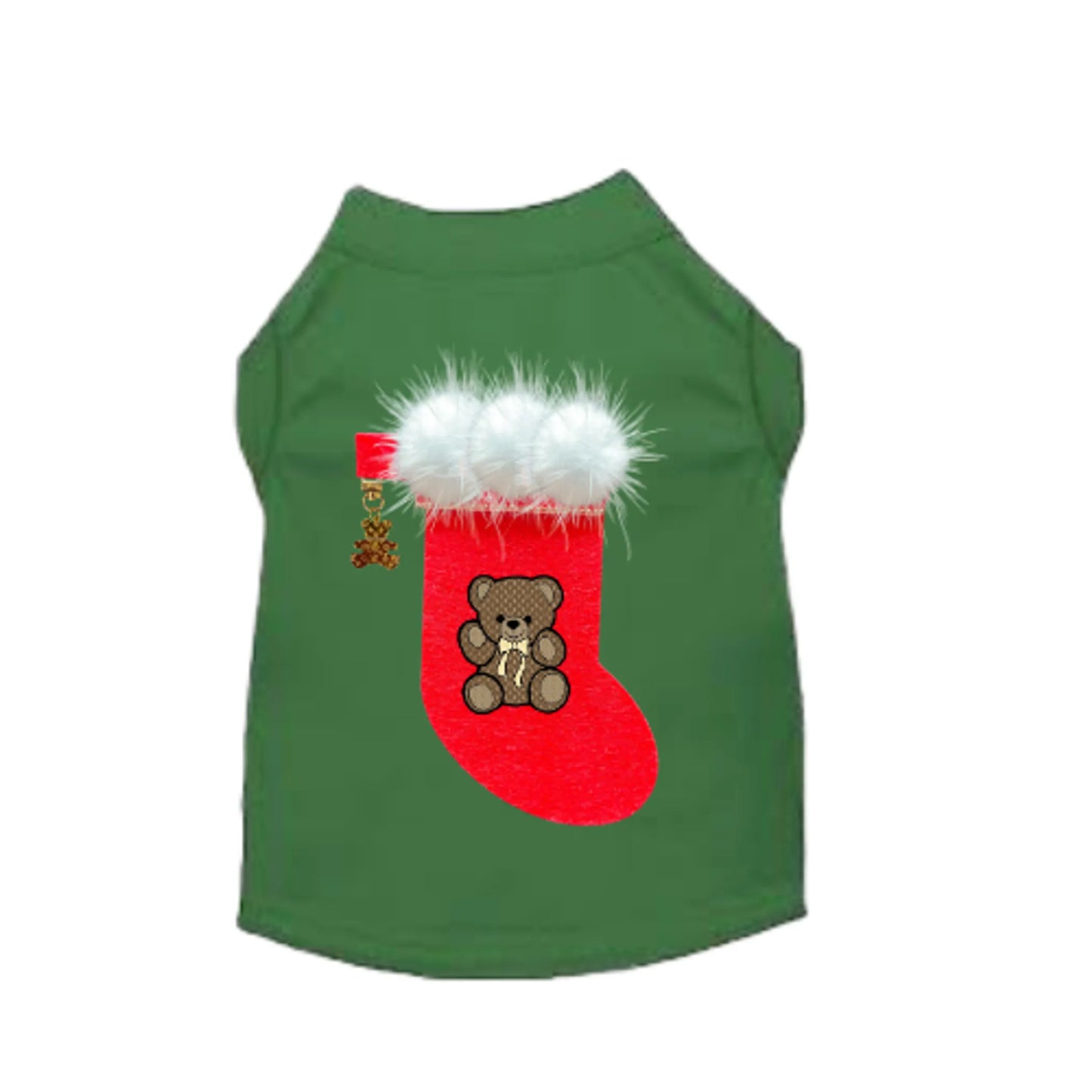 Chewy Vuitton Stocking Bear Shirt-Dog Shirt - Your Pet Connection