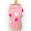 Mink Pom Knit Dog Sweater - Your Pet Connection