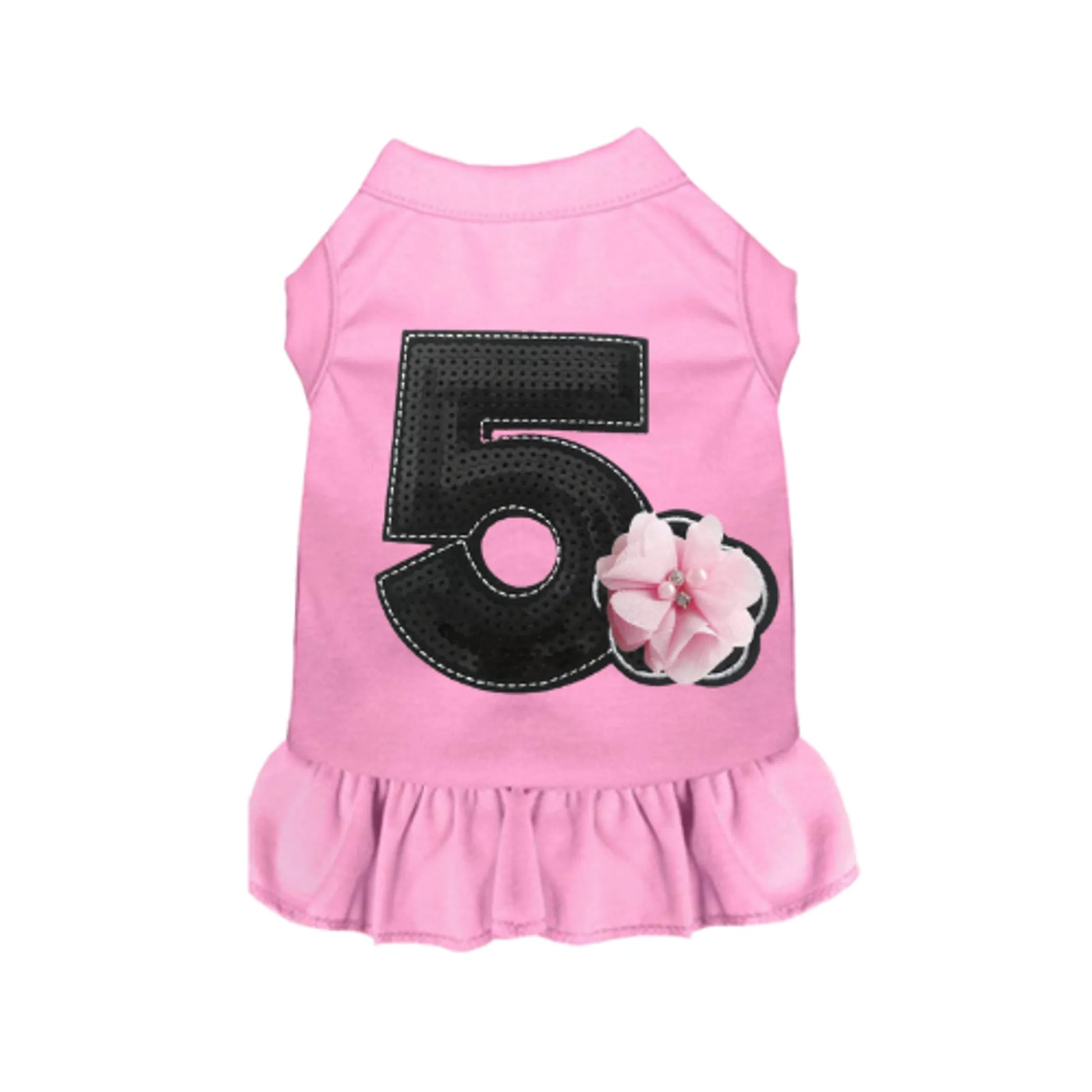 Chiffon No. 5 Flower- Dog Dress - Your Pet Connection