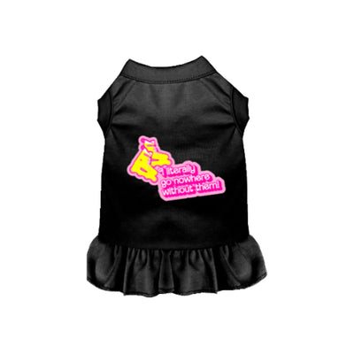 Nowhere Without My Skates- Dog Dress - Your Pet Connection