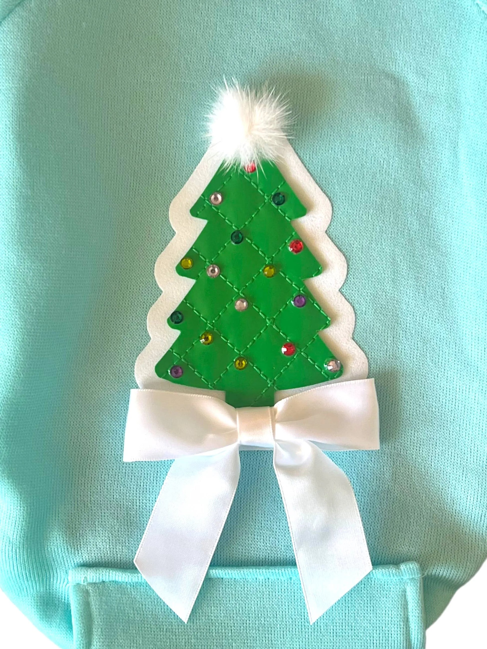 Quilted Christmas Tree Dog Hoodie - Your Pet Connection