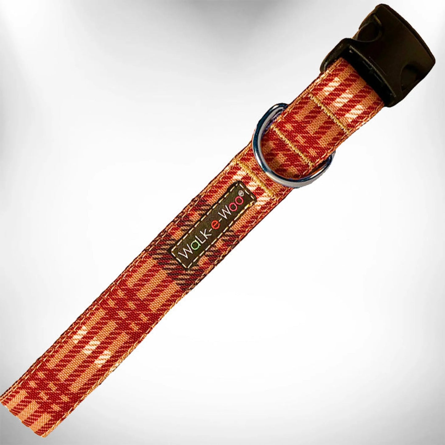 Walk-e-Woo Stylish Plaid Dog Collars
