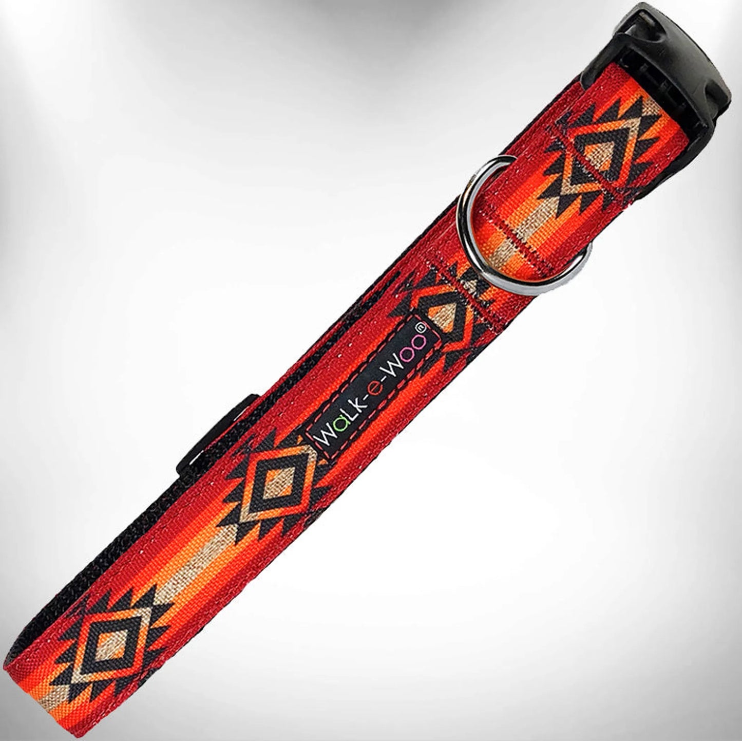 Walk-e-Woo Southwestern Nylon Dog Collar