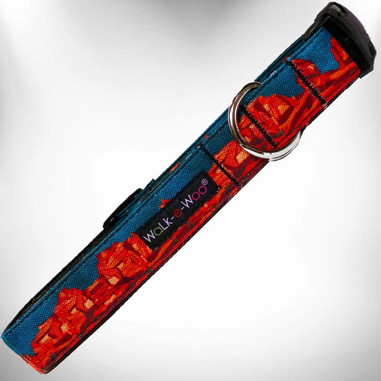 Walk-e-Woo Embroidered Dog Collar XS - XL