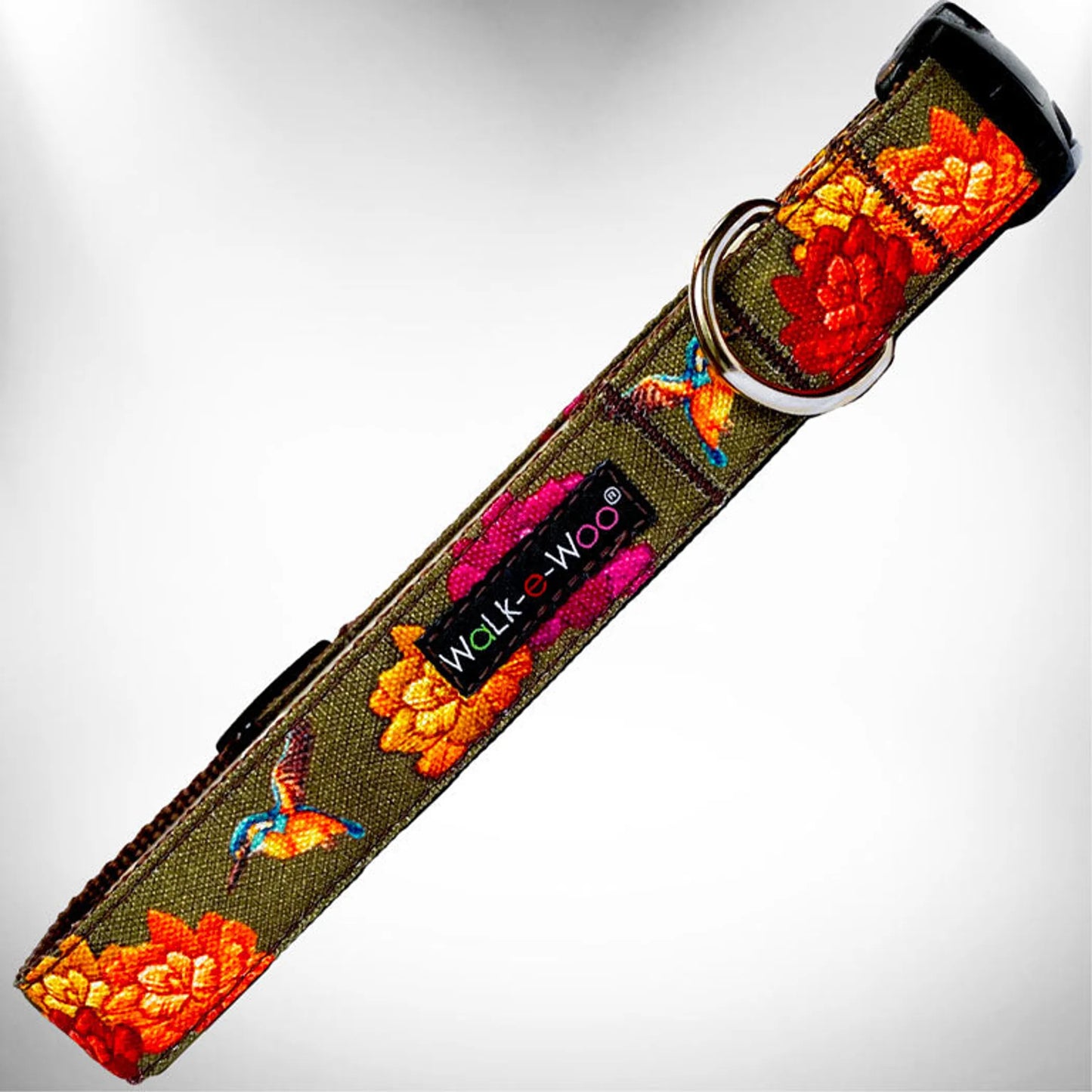 Walk-e-Woo Embroidered Dog Collar XS - XL