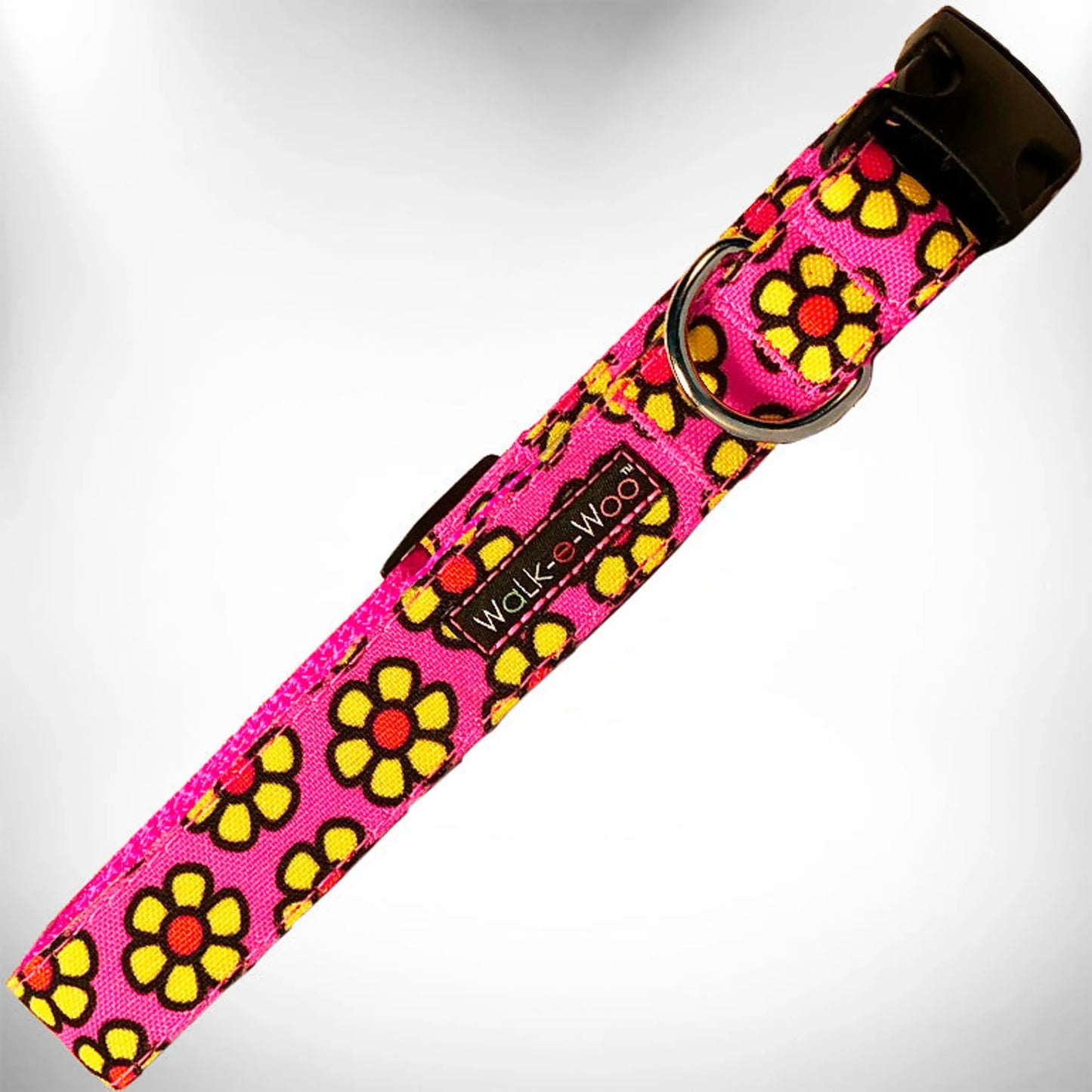 Walk-e-Woo Flower Power Dog Collar