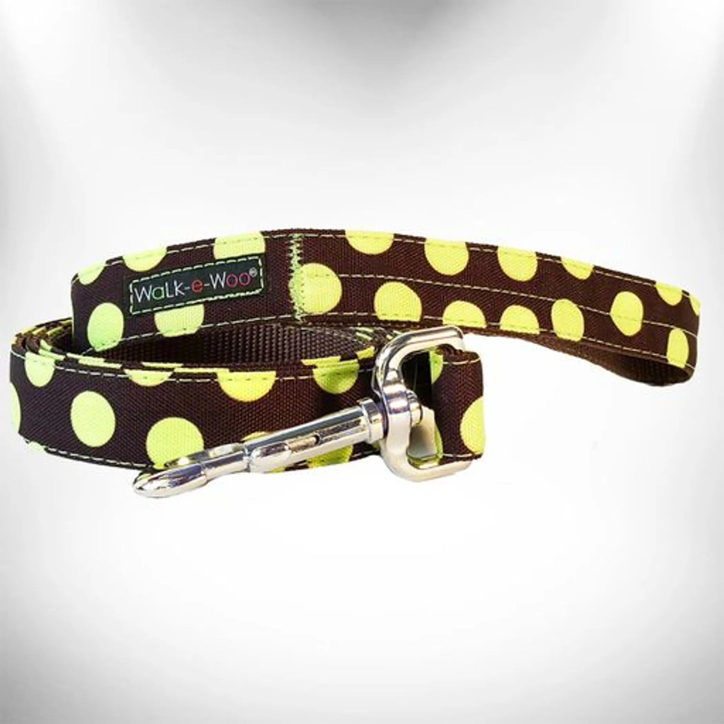 Walk-e-Woo Vibrant Red Polka Dot Dog Collars