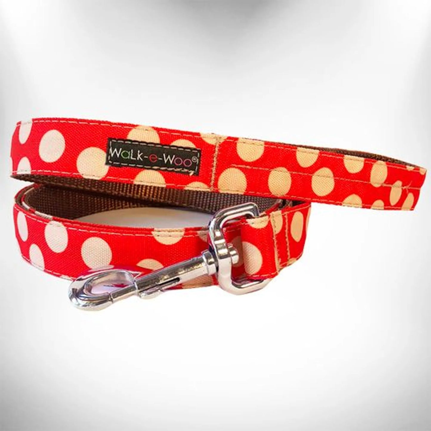Polka Dot Dog - Tan Dots Leads - Your Pet Connection