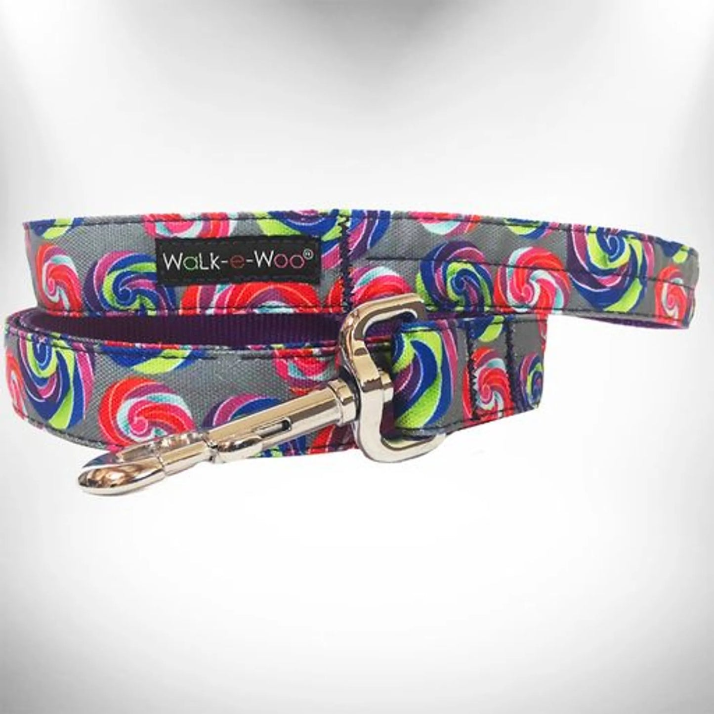 Walk-e-Woo Vibrant Pattern Dog Lead