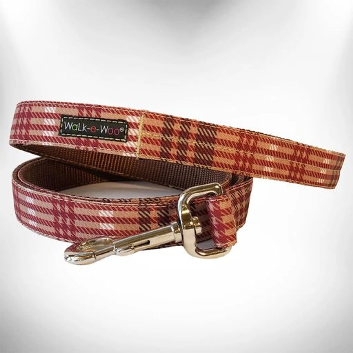 Walk-e-Woo Stylish Plaid Dog Lead