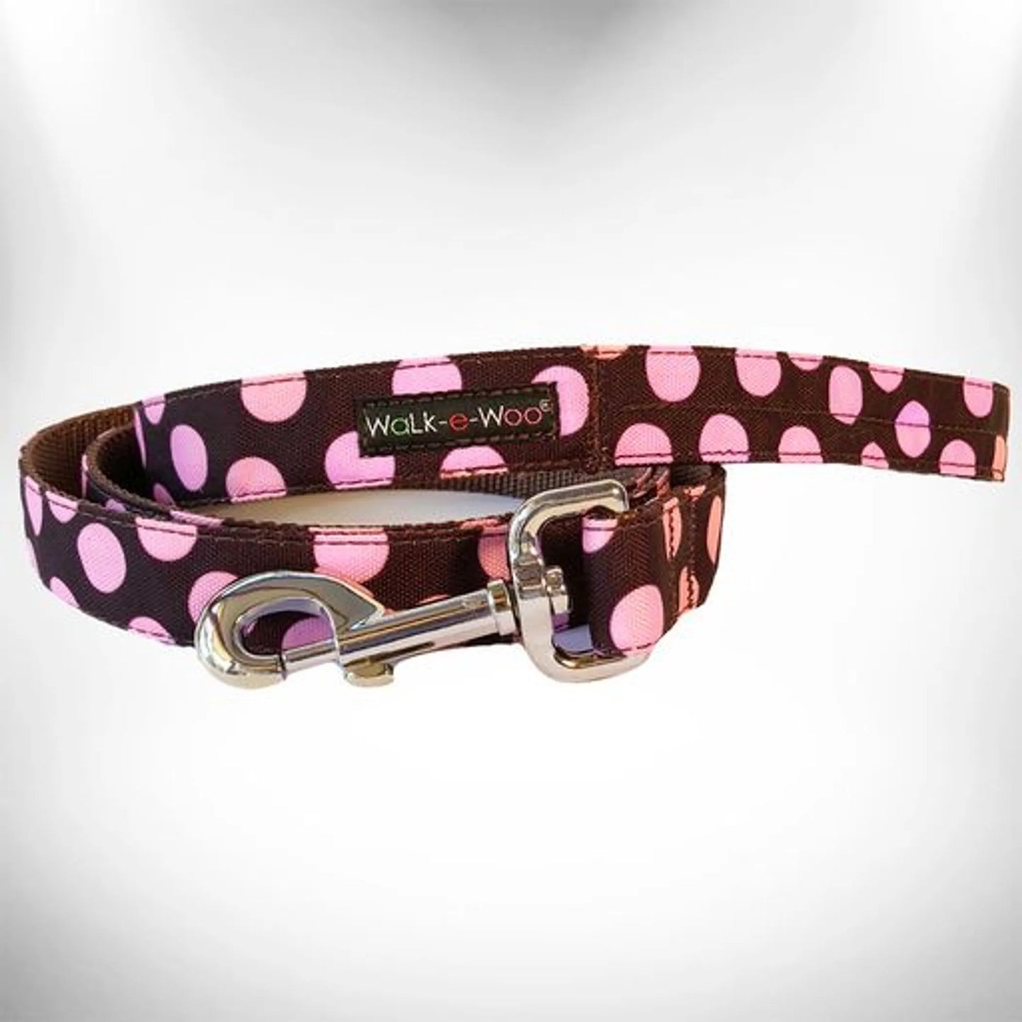 Walk-e-Woo Vibrant Red Polka Dot Dog Collars