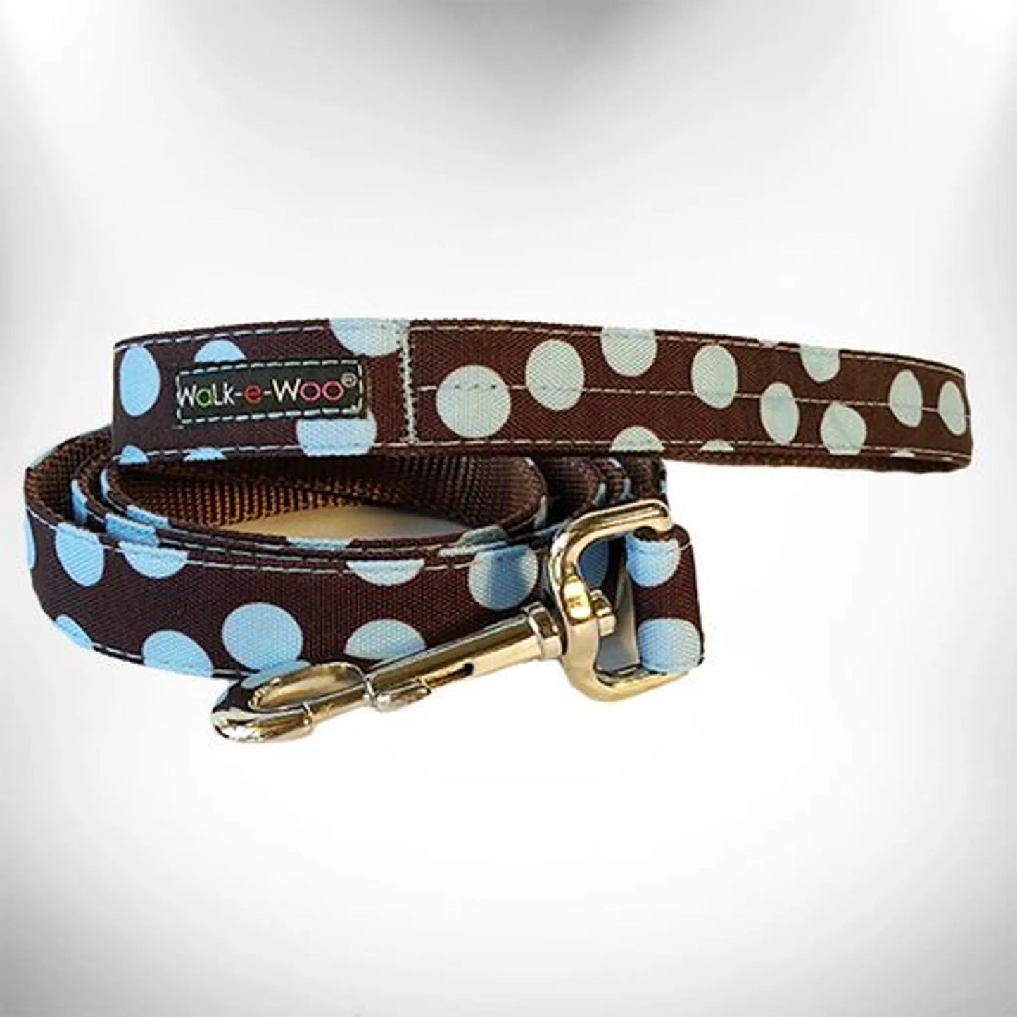 Walk-e-Woo Vibrant Red Polka Dot Dog Collars