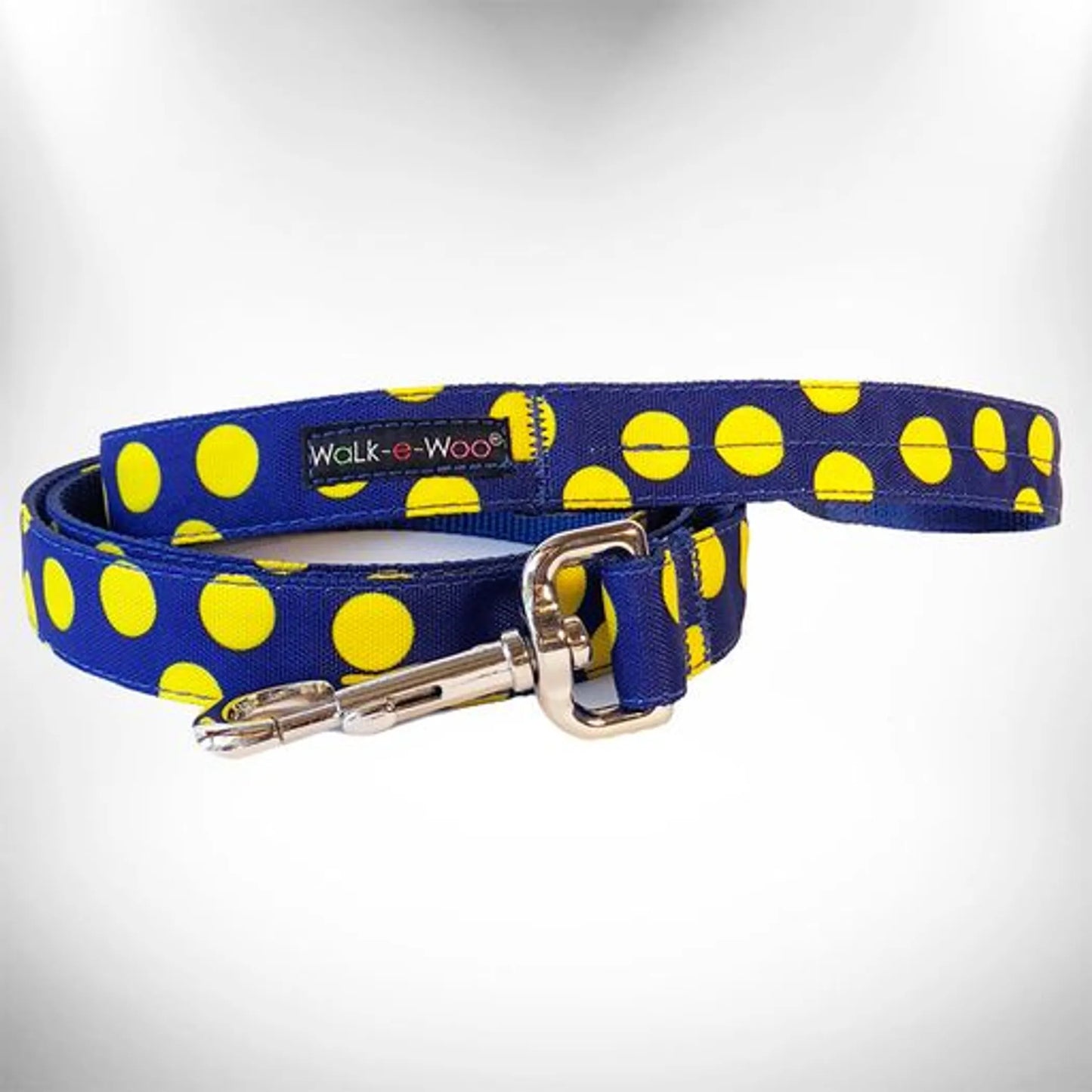 Walk-e-Woo Neon Polka Dot Dog Collar