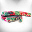 Walk-e-Woo Vibrant Floral Dog Leash 5/8" or 1"