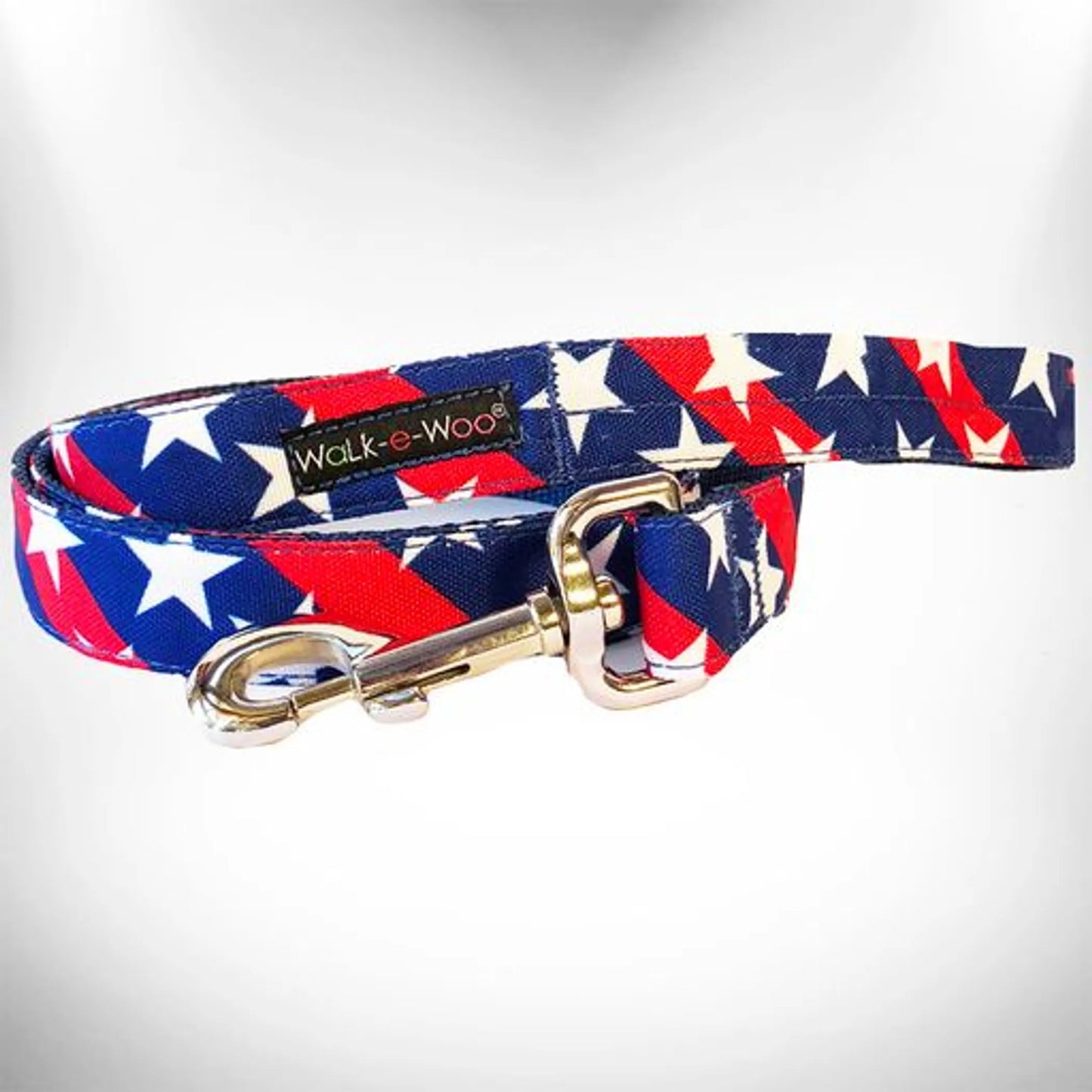 Walk-e-Woo Patriotic Dog Leads 48 Inches