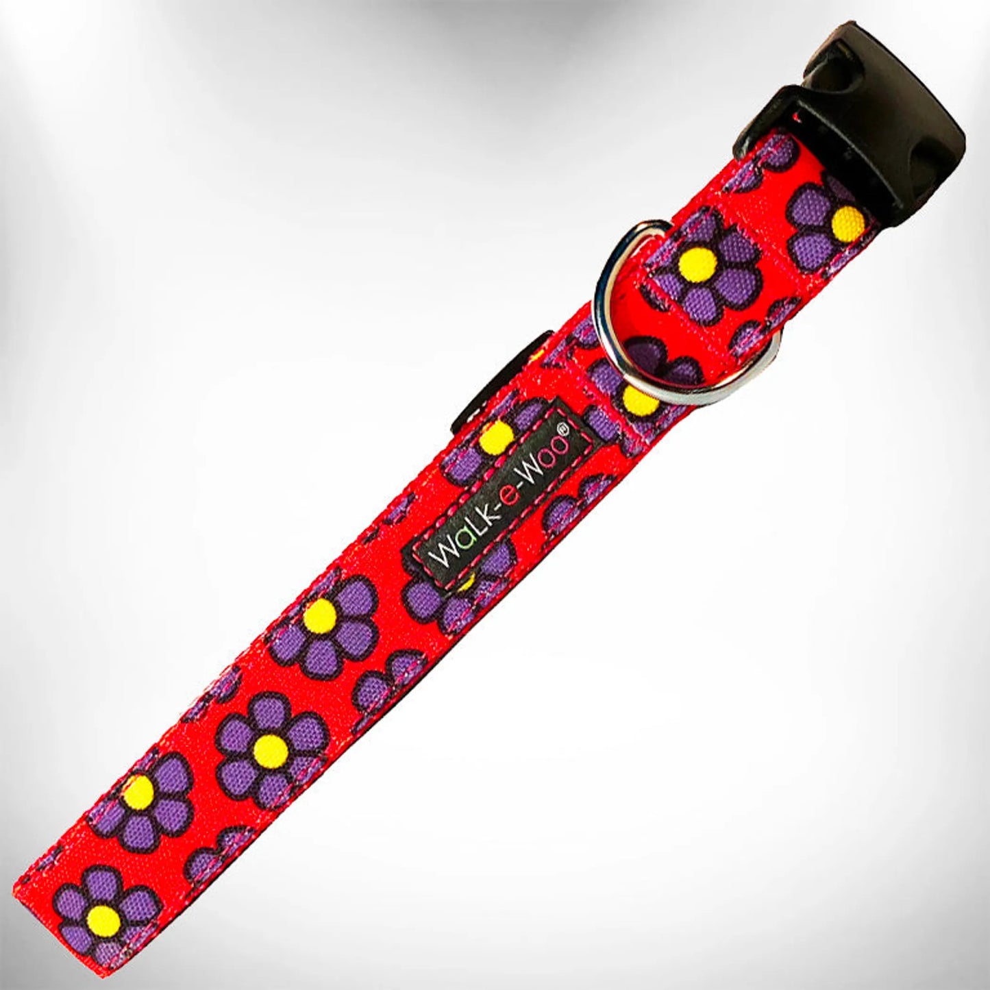 Walk-e-Woo Flower Power Dog Collar