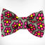 Walk-e-Woo Floral Dog Bow Tie, Size S or L