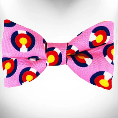 Walk-e-Woo Vibrant Dog Bow Tie 4cm x 8cm