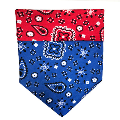 Walk-e-Woo Reversible Dog Bandana Large