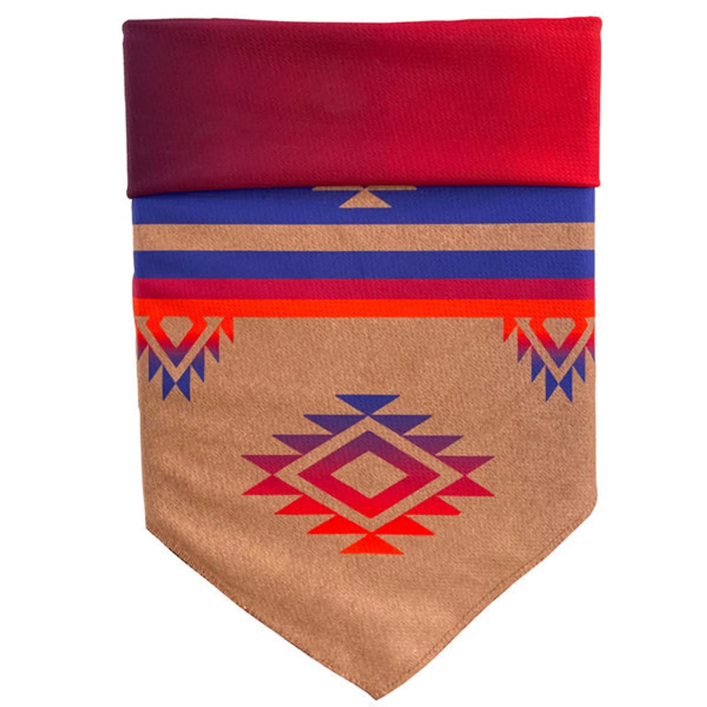 Walk-e-Woo Stylish Reversible Dog Bandana Large