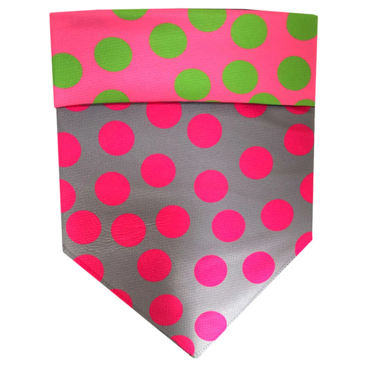 Walk-e-Woo Stylish Reversible Dog Bandana Large