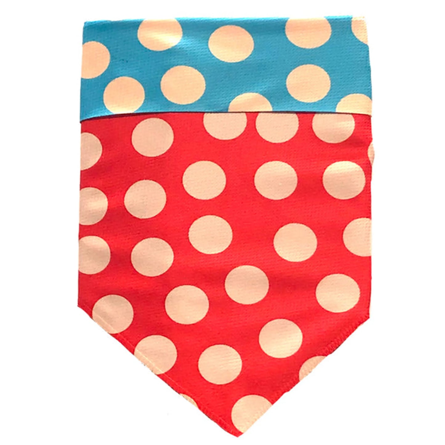 Walk-e-Woo Stylish Reversible Dog Bandana Large