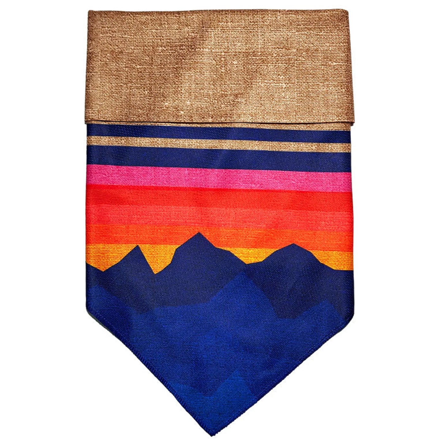 Walk-e-Woo Reversible Dog Bandana Large