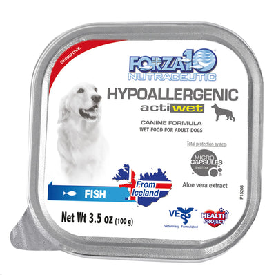 Forza10 Actiwet Hypoallergenic Icelandic Fish Recipe Canned Dog Food - Your Pet Connection
