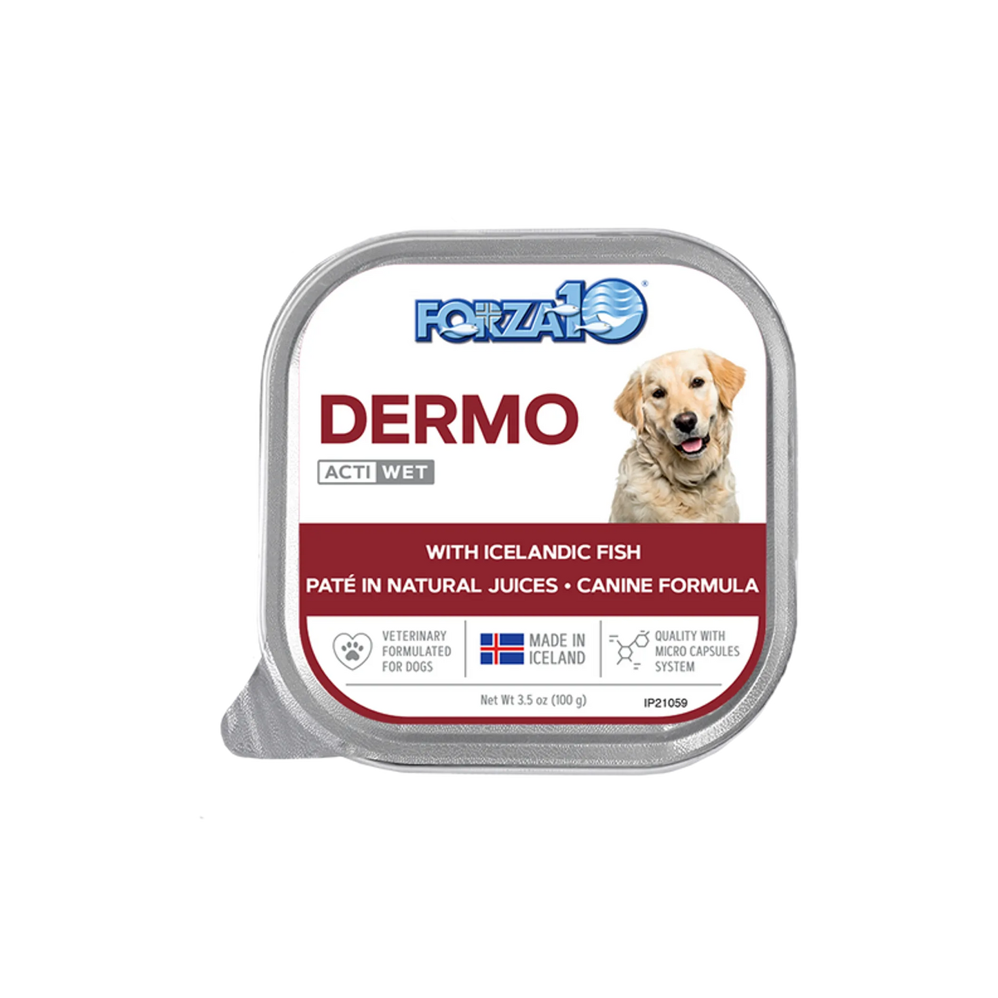 Forza10 Actiwet Dermo Dog Food 12x6x15