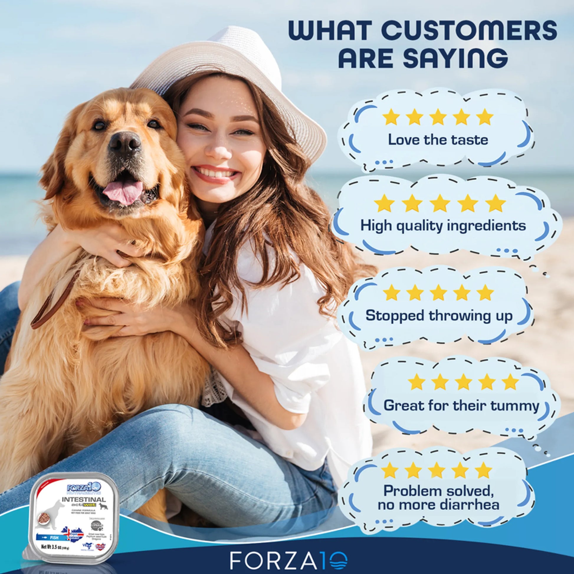 Forza10 Actiwet Intestinal Support Icelandic Fish Recipe Canned Dog Food - Your Pet Connection