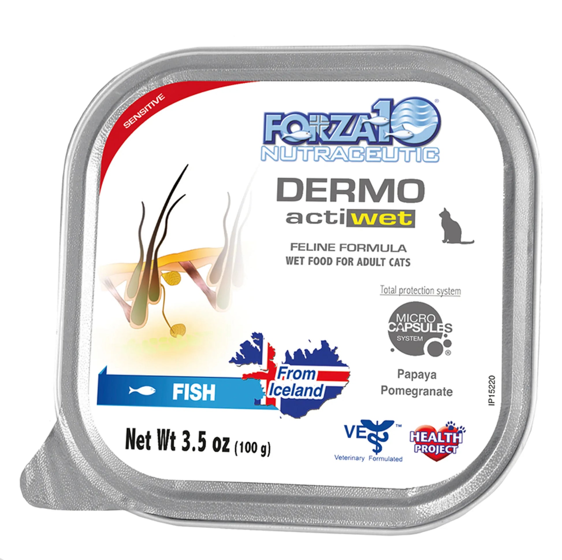 Forza10 ActiWet Dermo Support Icelandic Fish Recipe Canned Cat Food - Your Pet Connection