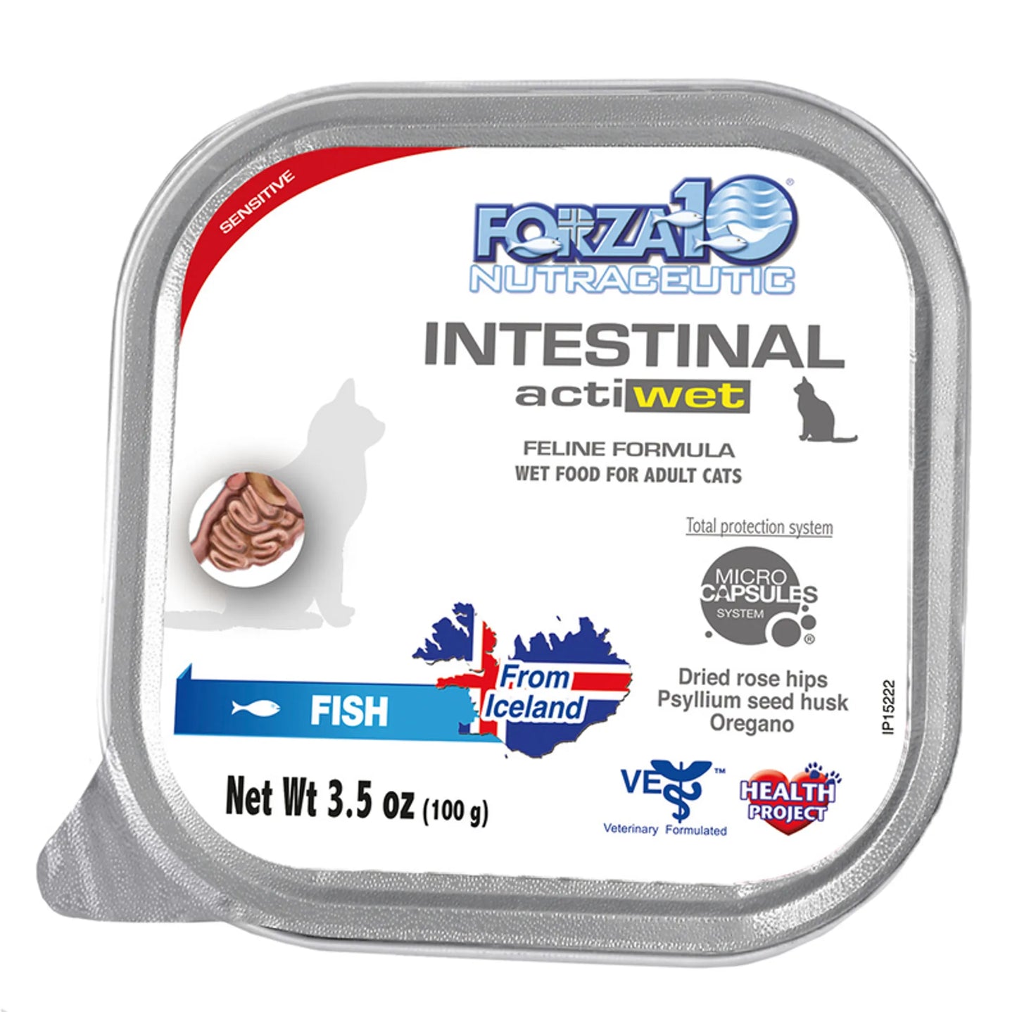 Forza10 Actiwet Intestinal Support Icelandic Fish Recipe Canned Cat Food - Your Pet Connection