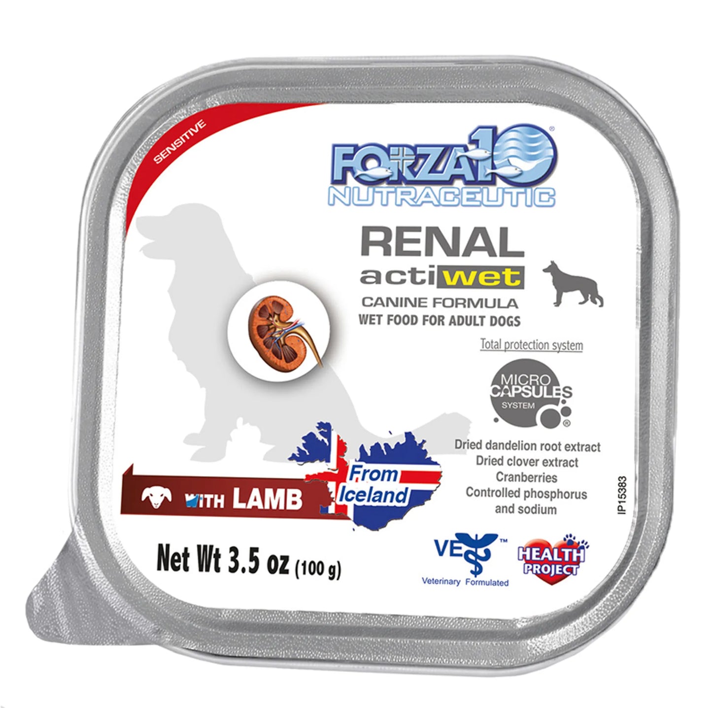 Forza10 Renal Actiwet Dog Food 3.5 oz