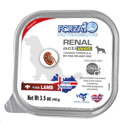 Forza10 Renal Actiwet Dog Food 3.5 oz