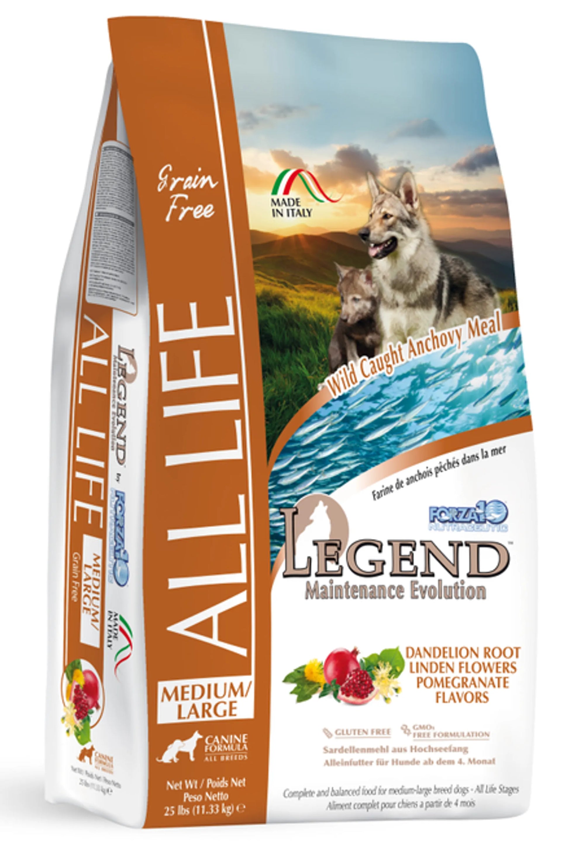 Forza10 Legend All Life Medium/Large Breed Grain-Free Dry Dog Food - Your Pet Connection
