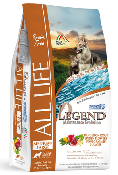 Forza10 Legend All Life Medium/Large Breed Grain-Free Dry Dog Food - Your Pet Connection